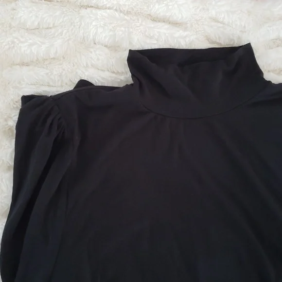 J. Crew Black Crewneck Form Knit - Picture 2 of 6